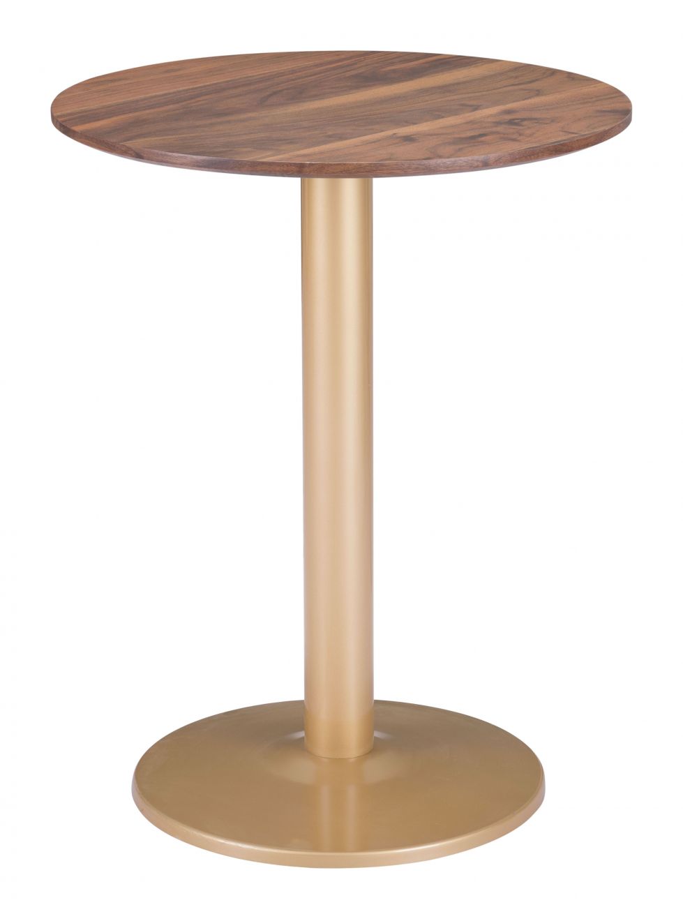 Alto Bistro Table – Brown & Gold
