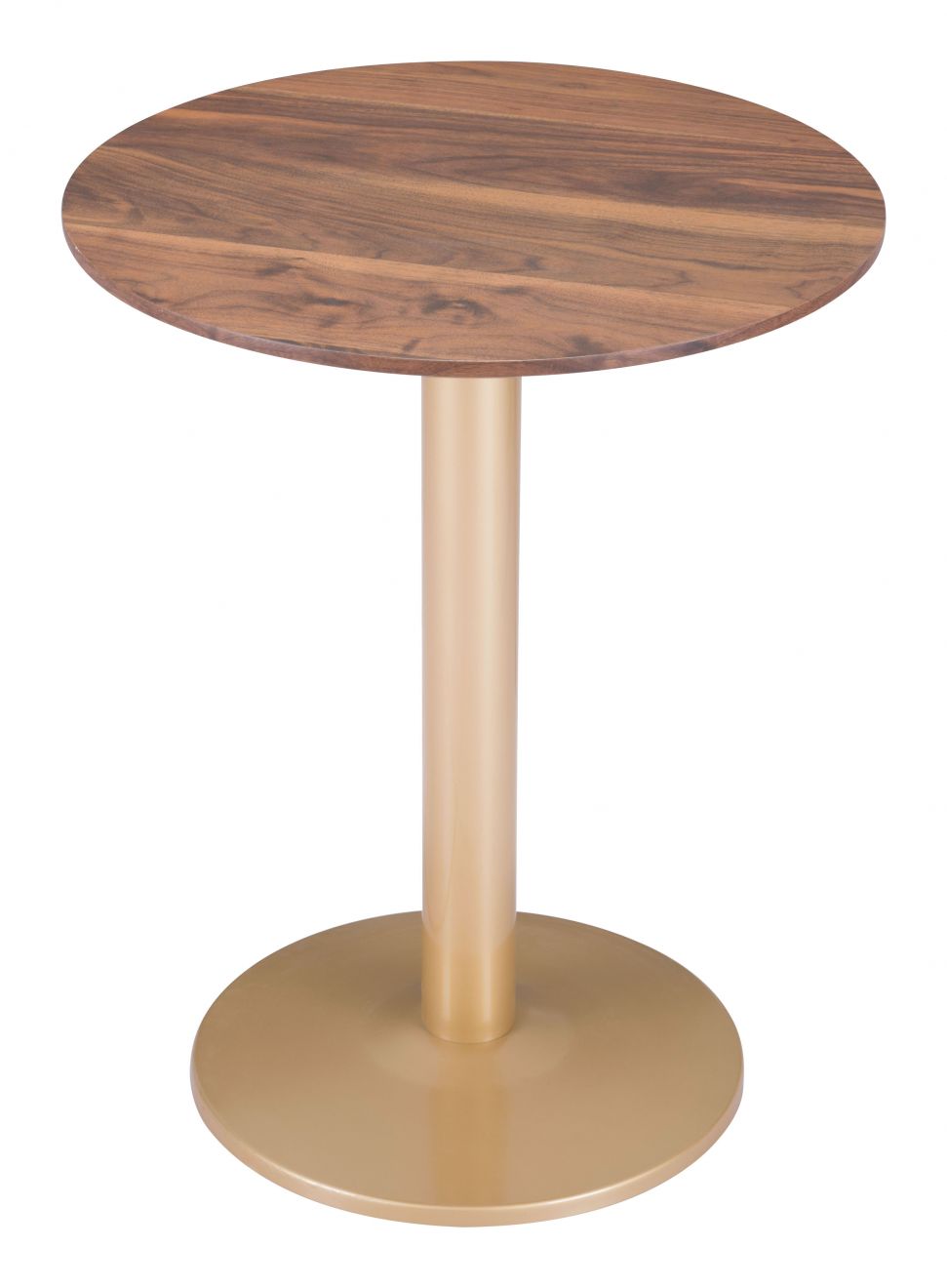 Alto Bistro Table – Brown & Gold