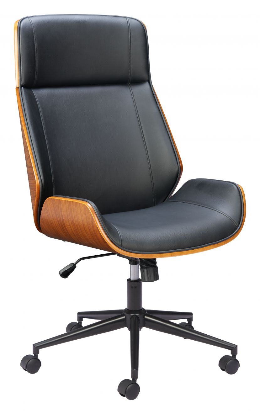 Flex High Back Office Chair – Black