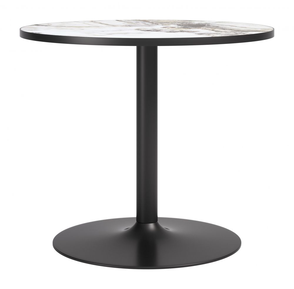 Batu Outdoor Dining Table – Gray & Black